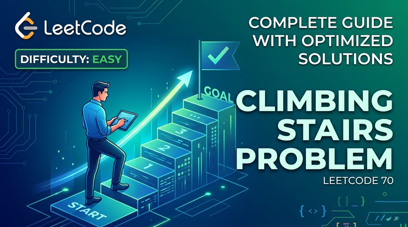 Climbing Stairs Problem (LeetCode 70) – Complete Guide with Optimized ...